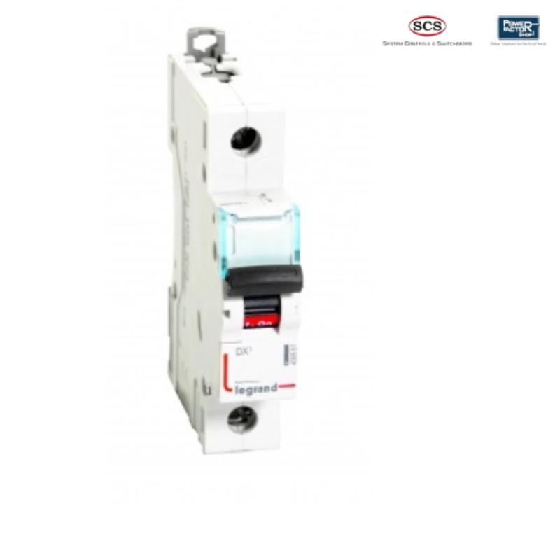 Legrand Single Pole MCB C-CURVE 10 KA DX3