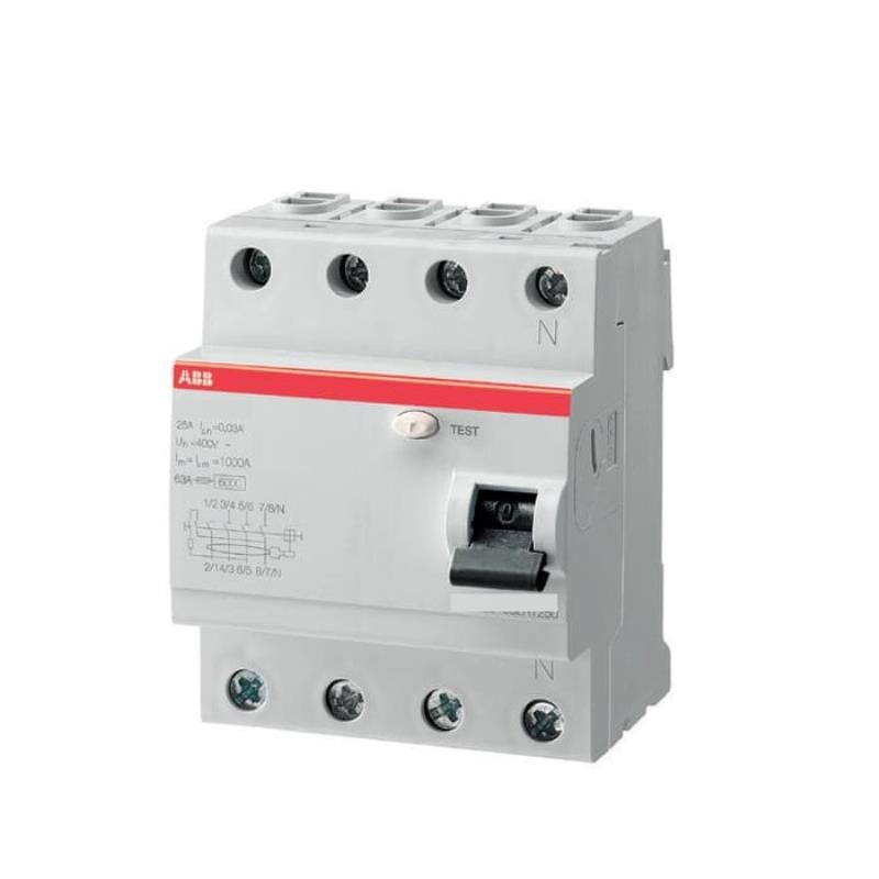 ABB four Pole (FP /4P) RCCB 10 KA (FB204 SERIES)