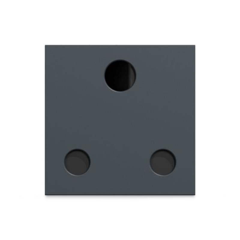 25A 3 Pin Socket, White