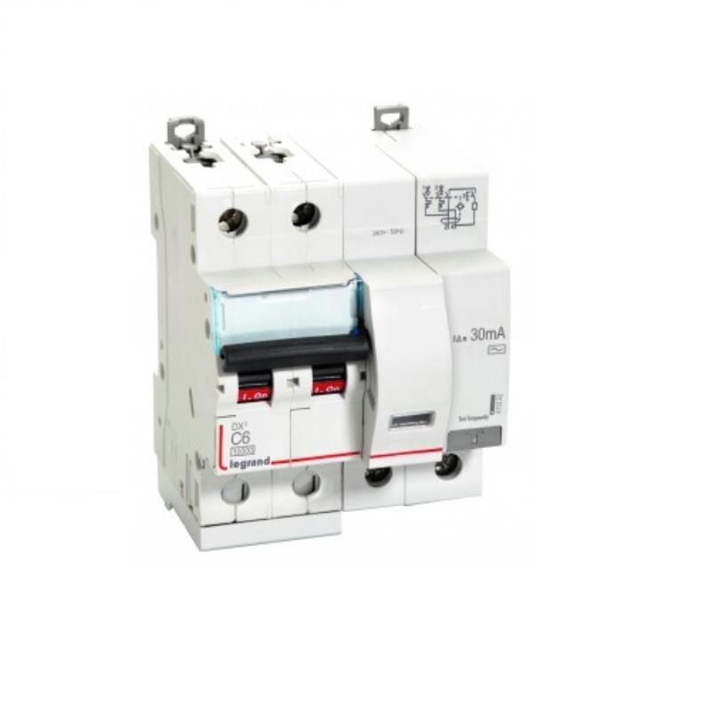Legrand DX³ RCBO AC Type IP 20