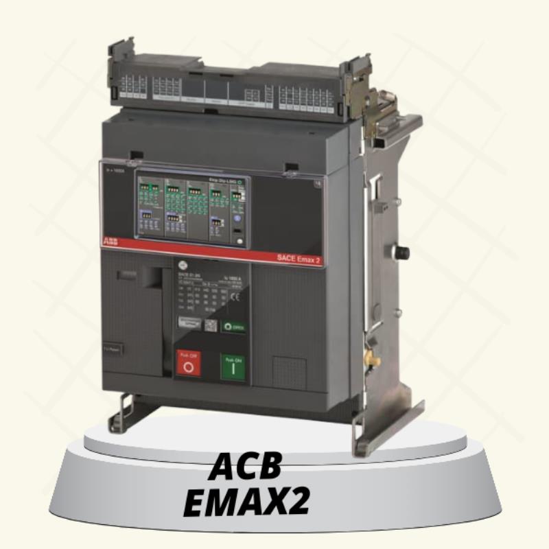 ABB 4P EDO LSIG (O/L, S/C & E/F Protection) w/o display EMAX2 ACB Ekip