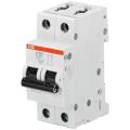 ABB Double pole 2 pole C Curve MCB - 10kA SB202 M C