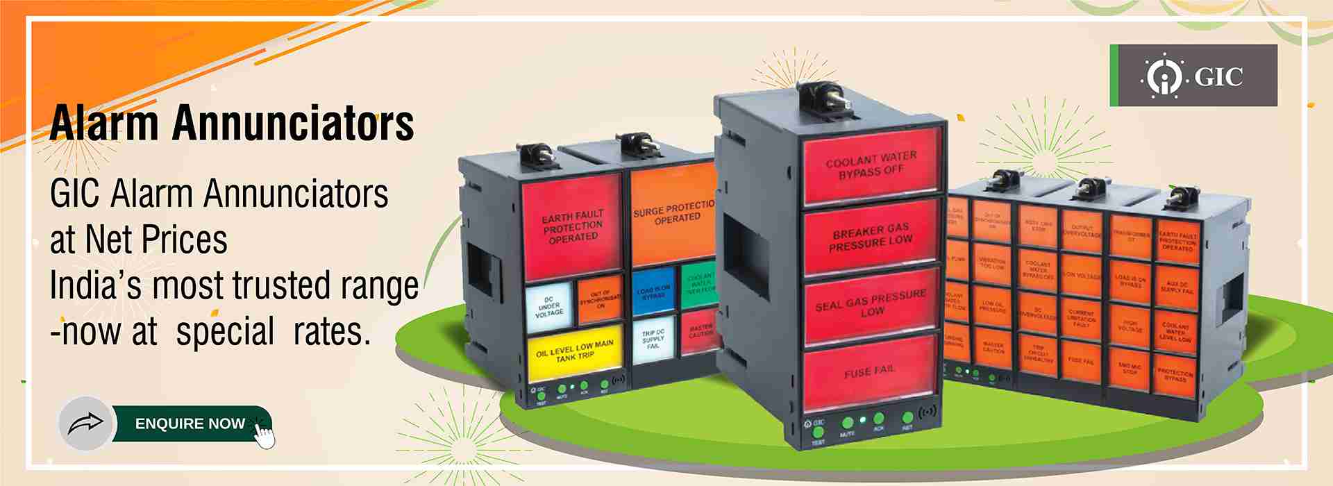 gic alarm annuciators offer