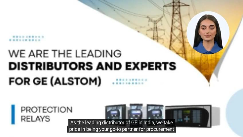 Alstom GE relay -Authorised channel partner
