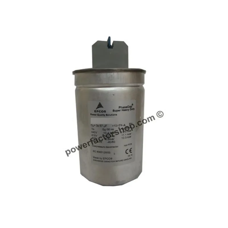 EPCOS PhaseCap ROUND Super Heavy Duty 440V 3PH (SHD) EPCOS PhaseCap ROUND Super Heavy Duty 440V 3PH (SHD)