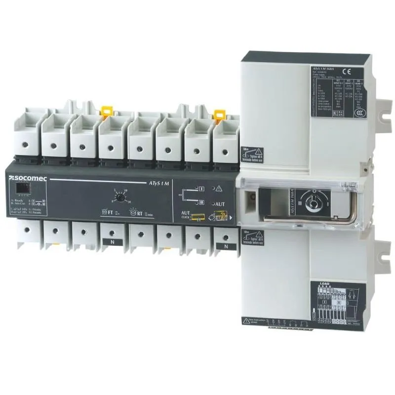 Socomec ATyS g M from 40 to 160 A- Automatic Transfer Switches(ATSE) Socomec ATyS g M from 40 to 160 A- Automatic Transfer Switches(ATSE)