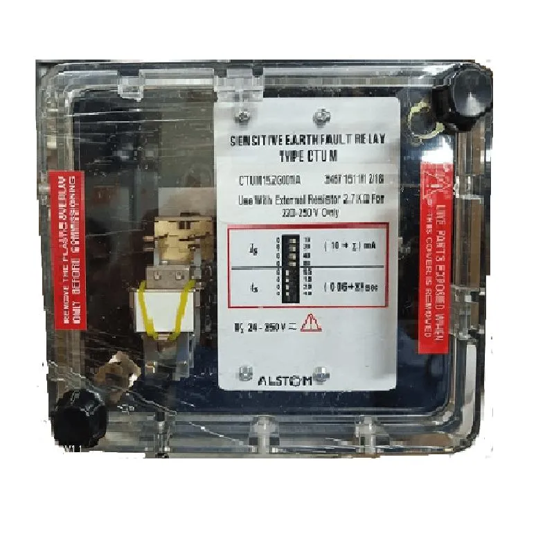 ALSTOM Single pole definite time static sensitiveE/F CTUM15G001A