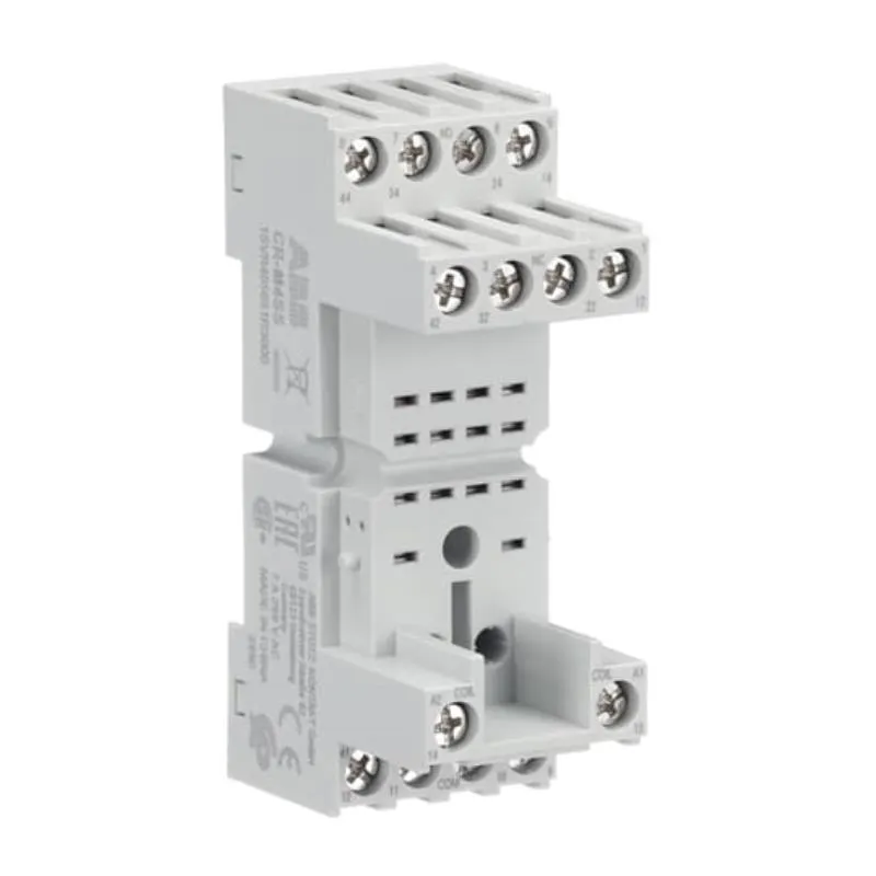 ABB Standard socket fork type for 2c/o CR-M relay